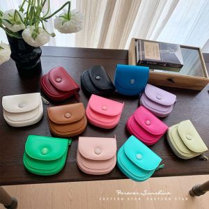 DVFDA สไตล์เกาหลีแบบ กระเป๋าสตางค์สำหรับผู้หญิง คลัทช์สั้น กระเป๋าใส่เงิน กระเป๋าใส่เหรียญ ง่ายๆ ช่องหลายช่อง กระเป๋าใส่บัตร สำหรับผู้หญิง