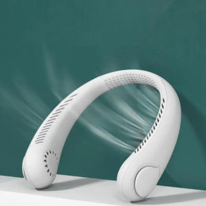 Kipas Angin Gantung Leher Portable USB Mini Fan Neck Elektrik