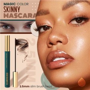 Magic Color Skinny Mascara Glamcolours Classic Mascara Waterproof Makeup Long Thick Curly Eyelashes Curl Eyelash Extension