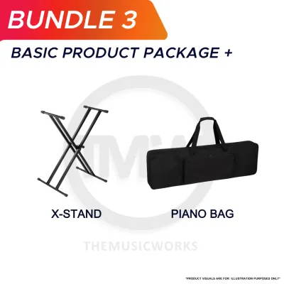 Casio CDP-S110 Digital Piano [FREE X-STAND] Portable 88 Weighted Keys Instrument for Beginners