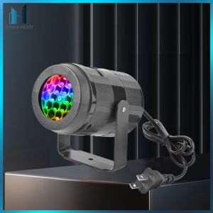 【Homelements】 LED Christmas Stage Projection Lights Holiday Party Decor 360 Rotatable Xmas Projection Light Landscape Projector Lamp for Outdoor Indoor Decoration