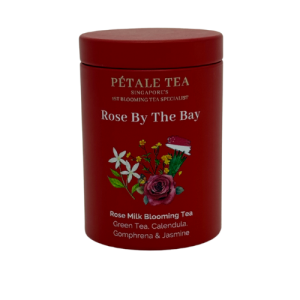 Rose By The Bay - Petite Tea Tin (Pétale Tea Blooming Flower Tea)