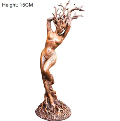 Resin root carving crafts decorative ornaments Resin ornaments art Figure sculpture