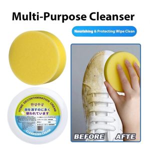 Multi-Effect White Shoe Cleaning Japanese Formula Cream Stubborn Stains Removal Cleaning for Bags Sofa
