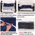 Sarung Sofa Tamu 3 Tempat Duduk Set 1/2/3 Seater Sarung Sofa Cover Sofa Elastic 1 2 3 Seater Couch Cover Pattern/Anti-Selip L shape sofa anti-debu alas Kursi Sopa Tamu Gratis Sarung Bantal dan Stickfoam. 