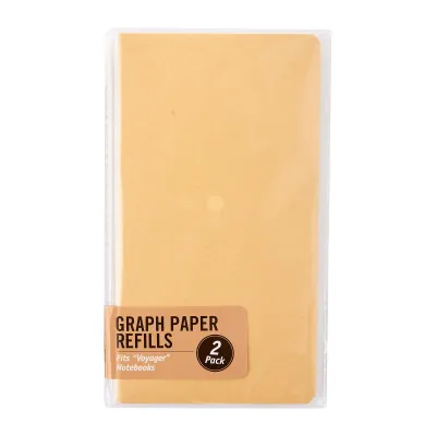 Peter Pauper Press Voyager Notebook Refills - Graph Paper