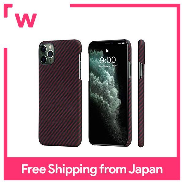 PITAKA iPhone 11 Pro กรณีเข้ากันได้ MagEZ กรณีอะรามิดไฟเบอร์คาร์บอน ...