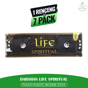 Dupa India Aromaterapi Pouch Plastic - Darshan Spiritual 35 sticks