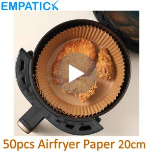 Airfryer Paper 20cm Brown Parchment Paper