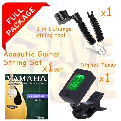 Tali Gitar Akustik - Acoustic Guitar Strings MN10 - Super Light Gauge 10-47