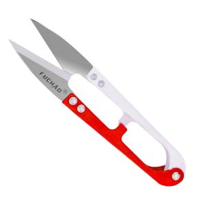 GK1AO Carbon Steel Portable Line Cutter Cutting Wire Sewing Tool U-shaped Scissor Fishing Scissor Fishing Line Cutter Gear