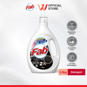 Fab LOW SUD Laundry Detergent Black 3.5kg