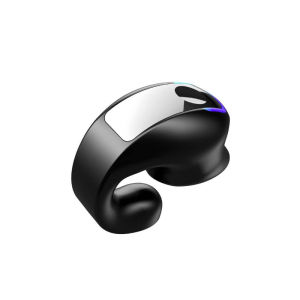 Bluetooth Wireless Ear Clip Bone Conduction Earphones Sports Noise Cancellation Earbuds With Mic Pigfly