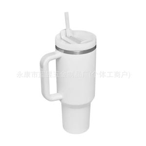 40oz Second-generation colored car cup 304 Large-capacity stainless steel insulated water bottle suitable for outdoor use and convenient for carrying in a car