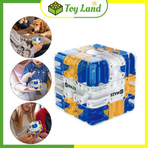 Rubik 3D Mê Cung Bi Trong Suốt 6 Mặt Rubic Maze Transparent Đồ Chơi Trí Tuệ Trẻ Em Phát Triển Tư Duy