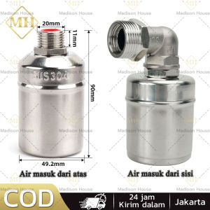 Automatic Water Level Pelampung kran keran Air otomatis tandon murah model horizontal vertikal