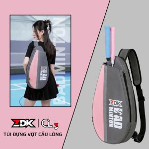 Túi Đựng Vợt Cầu Lông Pickleball ZDK CL3 2 Ngăn | Bao Đựng Vợt Dây Bản Rộng Nam Nữ 28x9x51cm
