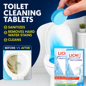 【Toilet Cleaning Effervescent】Cleaning Powerful Sterilization Tablets Toilet Cleaning Spirit To Remove Dirt Urine Scale Urine Alkali Deodorant Block-textured Cleaner That Does Not Damage The Glaze