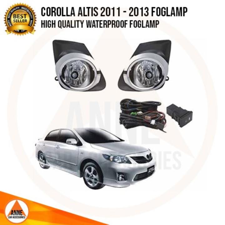 Pentair Foglamp Set Toyota Corolla Altis Waterproof Fog Lamp Set Oem Fog Light