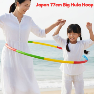 Japan Osaka Family Hula Hoop Toy 77cm Large Gym Slimming Workout Hoops Weight Loss Indoor Outdoor