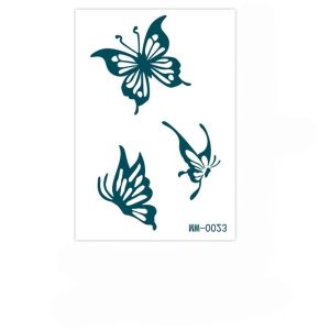 FGJHD Mehndi Stickers Waterless Henna Tattoo Stickers Lace Fake Tattoo Legs Arm Body Art Sticker Lace Henna Tattoo Wedding Tool Temporary Tattoo Women/Lady