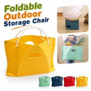 ADREE Nhẹ Ghế gấp di động có dây đeo Nhựa Ghế đẩu di động Chất lượng cao Chắc chắn Ghế để đồ ngoài trời Cắm trại Câu cá Bãi biển