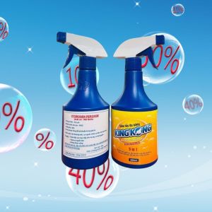 [ TẶNG KÈM ] Bộ Đôi Siêu Tẩy Rửa Đa Năng KINGKONG Chất Tẩy Không Mùi  Không Hại Sức Khỏe