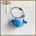 SHZTGM Cute Whale Dolphin Keychain Marine Animal Doll Kawaii Keyring Car Key Chain Accessories For Men Women Couple Bag Jewelry. 