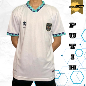 Jersey Timnas Indonesia Hitam Terbaru Lengan Pendek Pria Wanita 2023 Bahan Embos Brazil Bermotif