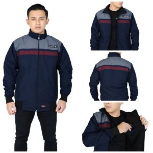 Jaket Taslan Waterproof Premium Kombinasi /jaket raccing-gibranstore