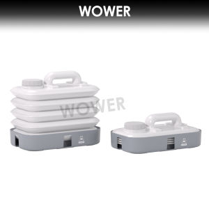 Folding 2-in-1 Collapsible Camping Water Container 10L Portable Bucket & Camping Water Jug with Spout - Water Storage Containers BPA Free Camping Cooking Carrier Jug for Water Pack for Hiking & Emergency Water Pouches