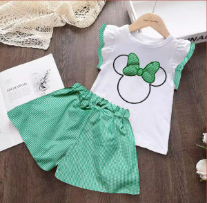 Daigo DESI HITAM Setelan Baju Anak Perempuan 1 2 3 4 Tahun Korea Style Murah Kekinian Import Premium TOKO MVKIDS FUUKA