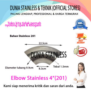 Elbow Stainless CH 4"