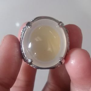 Cincin Batu Akik Anggur Pacitan Kristal Motif Jati Diri