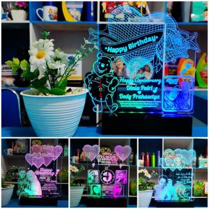 Kado Lampu Akrilik KADO ULANG TAHUN CEWEK HADIAH PACAR KADO ANNIVERSARY Kado Wisuda Kado Pernikahan  Kado Sahabat Kado Teman Kantor