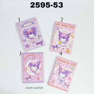 SOS Buku Tulis Spiral A5-70 Cover Plastik/Buku Spiral/Catatan/Note Book/Notebook