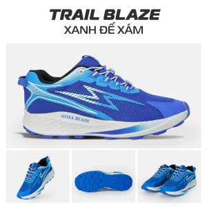 Giày thể thao chạy bộ nam nữ Goya Trail Blaze năm 2026 siêu bám Khóa dây thông minh