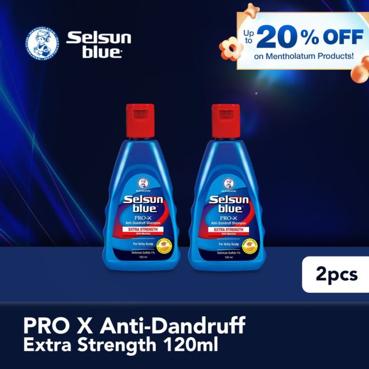 Selsun Blue Pro-X Anti-Dandruff Shampoo Bottle [Bundle of 2] | Lazada Philippines