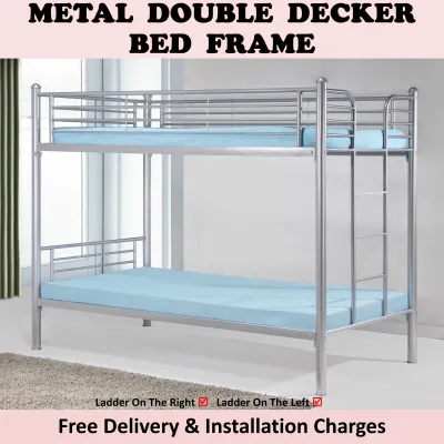 BELLA Metal Double Decker Bed with/without Plywood