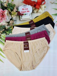 Combo 5 Và 10 Quần Lót Nữ Thun Lạnh BIG SIZE Cao Cấp Chất Vải Thoáng Mát Co Giãn Tốt  Size 70 - 85 Kg [3733]