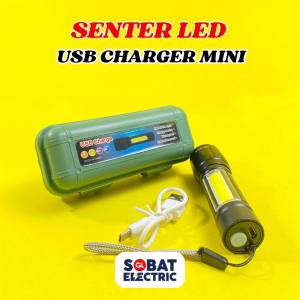 Senter LED USB Charger Mini - Senter Vanstar VA- 511 Swat COB