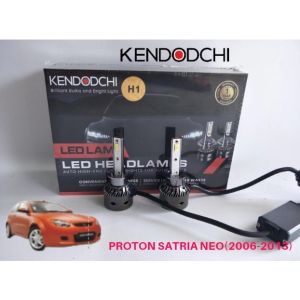 🔥READY STOCK🔥KENDODCHI 2Pcs H1 LED Car Headlight FOR PROTON SATRIA NEO(2006-2013)  product by Malaysia