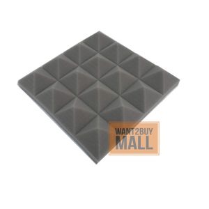 UMI Soundproof Sponge Pyramid Sound Stop Absorption Panel Recording Studio Acoustic Foam Span Kalis Bunyi Suara KTV Kedap
