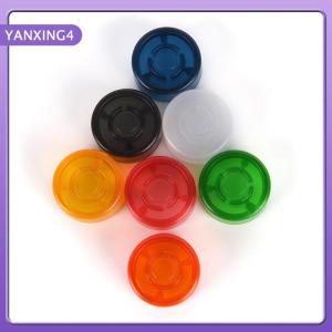 【YANXING4】 1x footswitch Topper พลาสติกที่มีสีสันกันชนป้องกันสำหรับกีต้าร์ Effect Pedal
