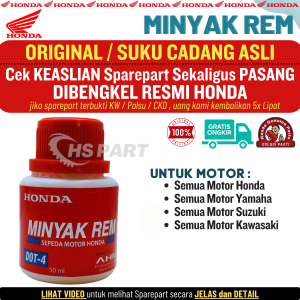 Minyak Rem Motor Original AHM Honda Untuk Semua Motor