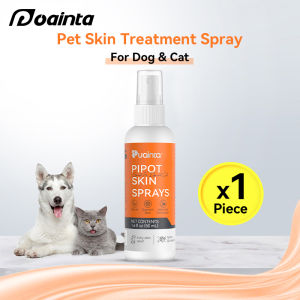 PUAINTA Pet Skin Spray Antifungal for dog and cat Pipot Skin Spray Scabies Itching relieve Antibacterial Non-toxic 50ml