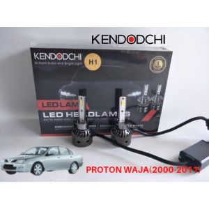 🔥READY STOCK🔥KENDODCHI 2Pcs H1 LED Car Headlight PROTON WAJA(2000-2011) product by Malaysia