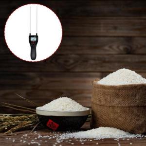 Digital Grains Meter LCD Display Grains Humidity Meter Double Probes with Voice Broadcast for Wheat Corn Bean Peanut