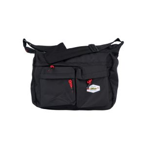 Tas Selempang Bahu Waterproof Stylish Warna Hitam Pria Wanita - 491Zas