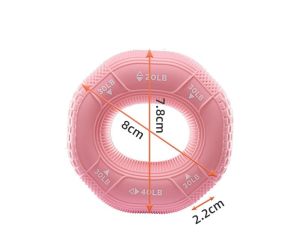Dụng Cụ Tập Bóp Cơ Tay Silicone Đàn Hồi Vòng Luyện Ngón Tay Khỏe Mạnh Và Linh Hoạt